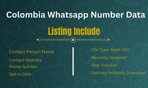 哥伦比亚 WhatsApp 号码