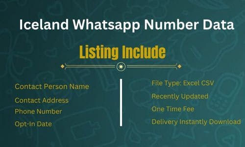冰岛 WhatsApp 号码