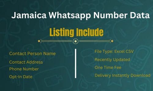 牙买加 WhatsApp 号码