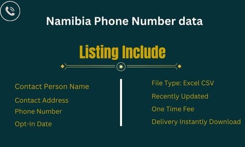 纳米比亚电话资料库
