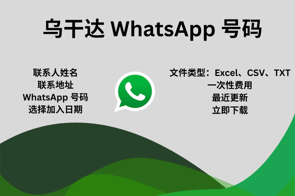 乌干达 WhatsApp 号码