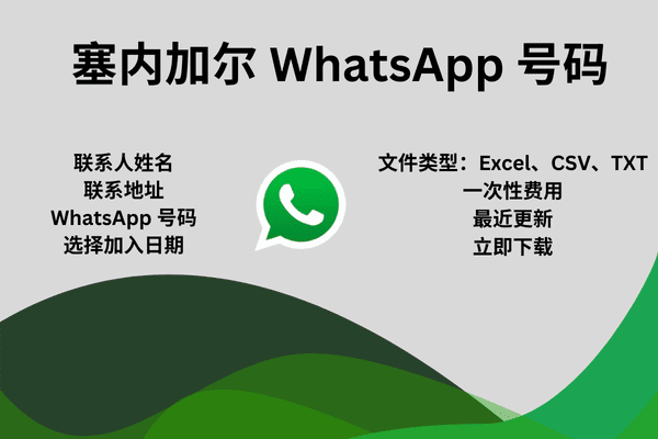 塞内加尔 WhatsApp 号码