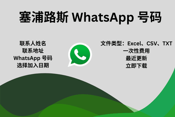 塞浦路斯 WhatsApp 号码