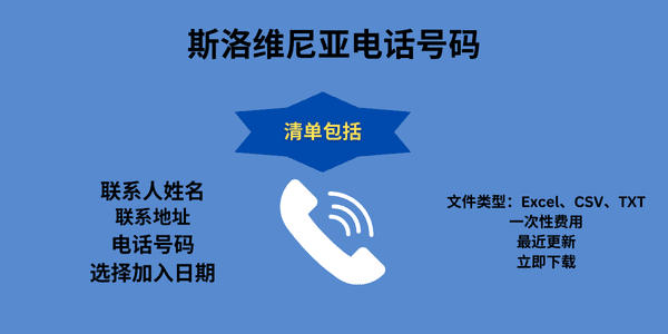 斯洛维尼亚电话号码